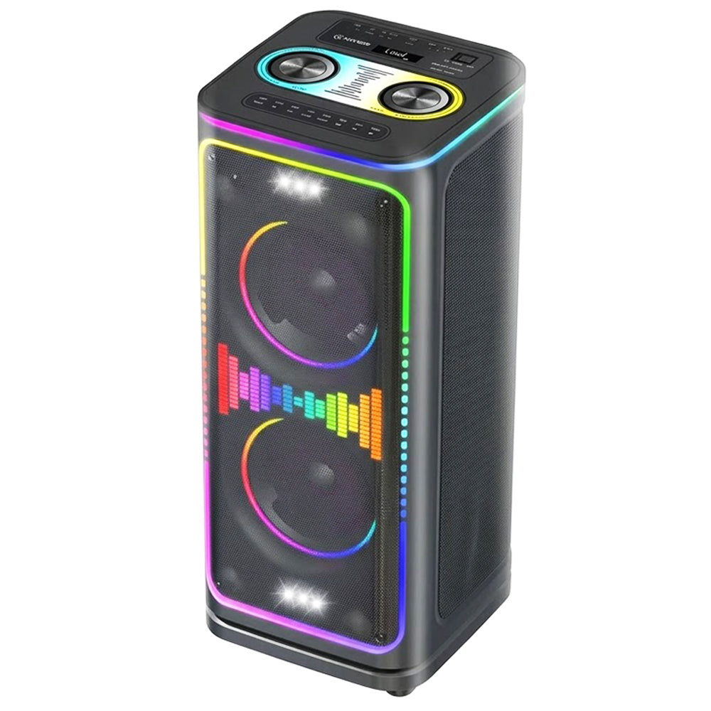 سبيكر بلوتوث متنقل فوفو مع مايك V-2930 RGB 1.0
