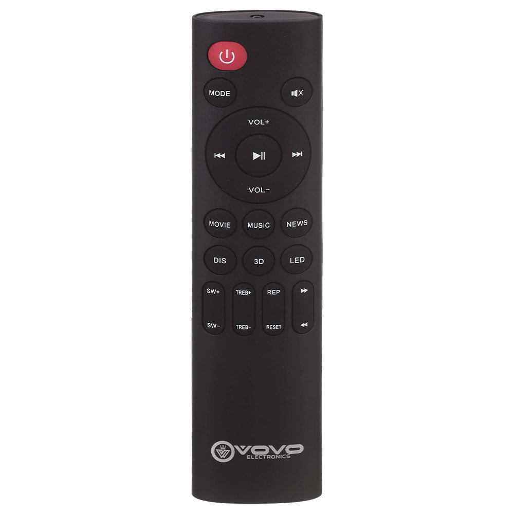Vovo V-9025 Soundbar System 2.1 - Black