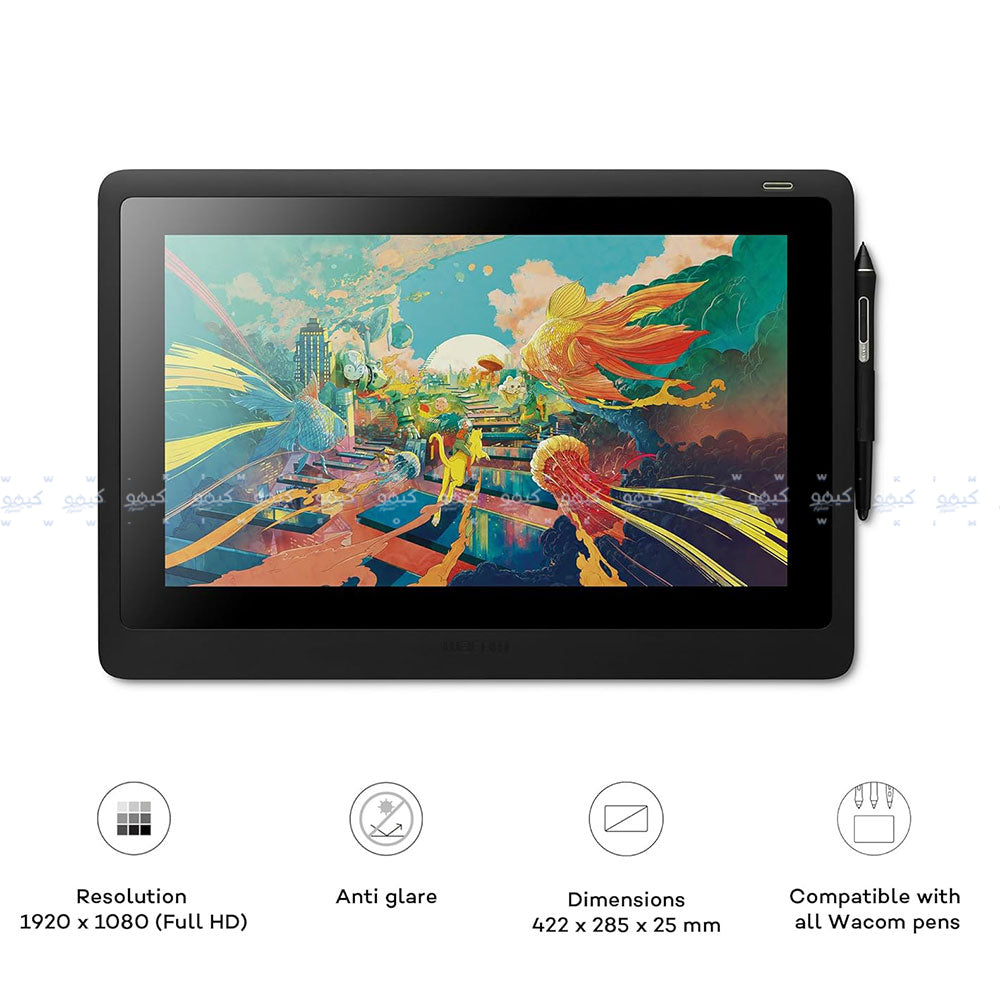 Wacom Cintiq 16 DTK1660K0B Creative Pen Display 15.6 Inch - Black