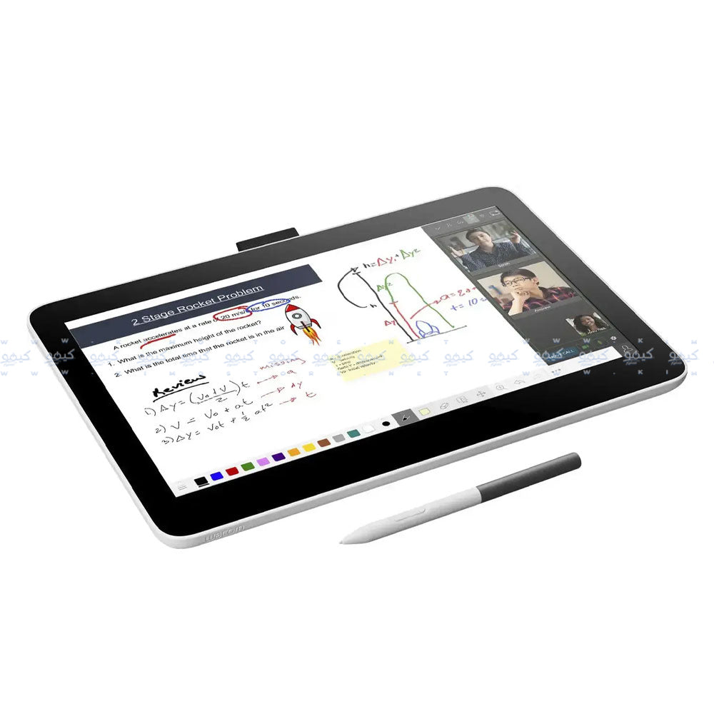 Wacom One 13 DTH134W0B Touch Pen Display 13.3 Inch - White