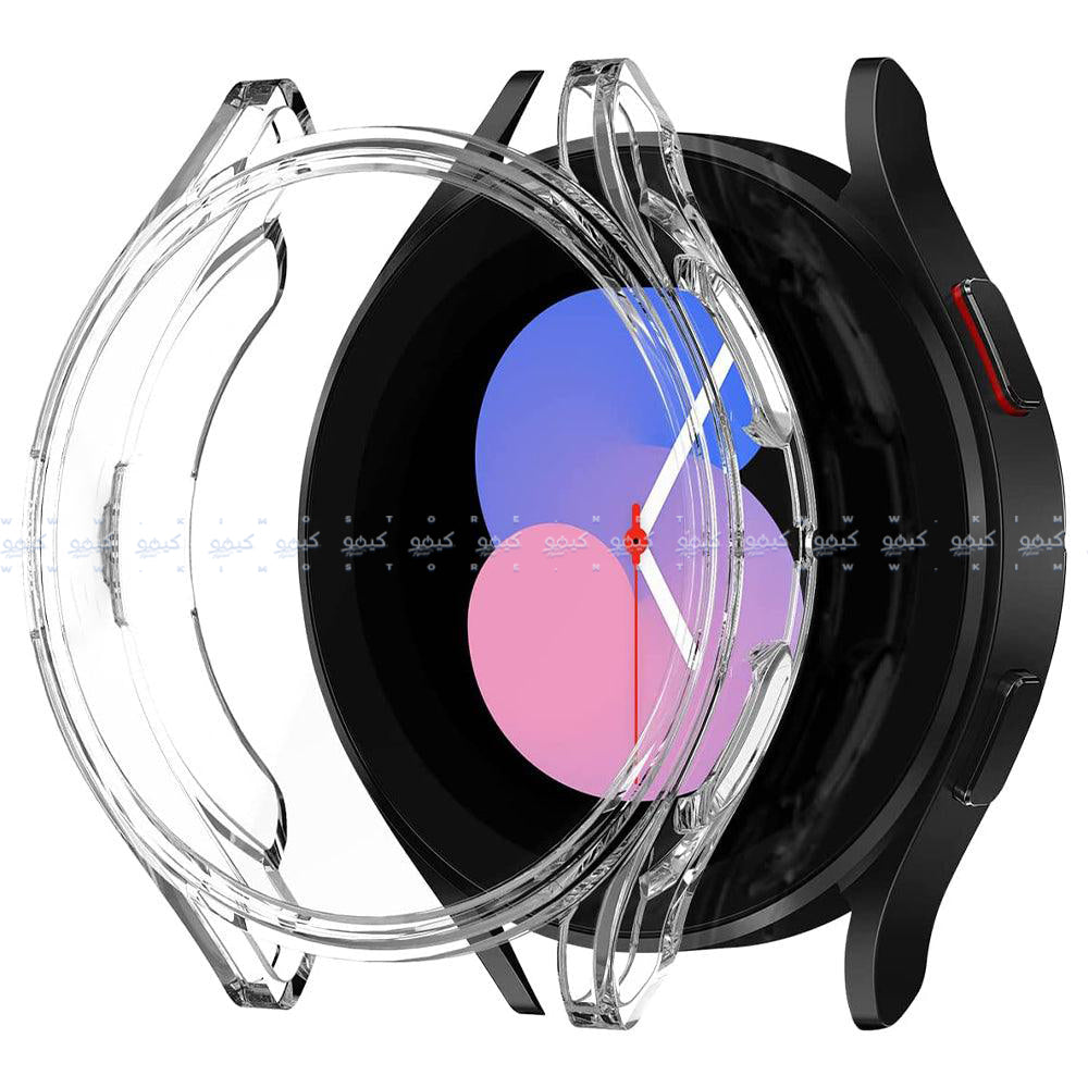 Watch Silicone Body Cover Samsung Galaxy Watch 4 46mm - Transparent