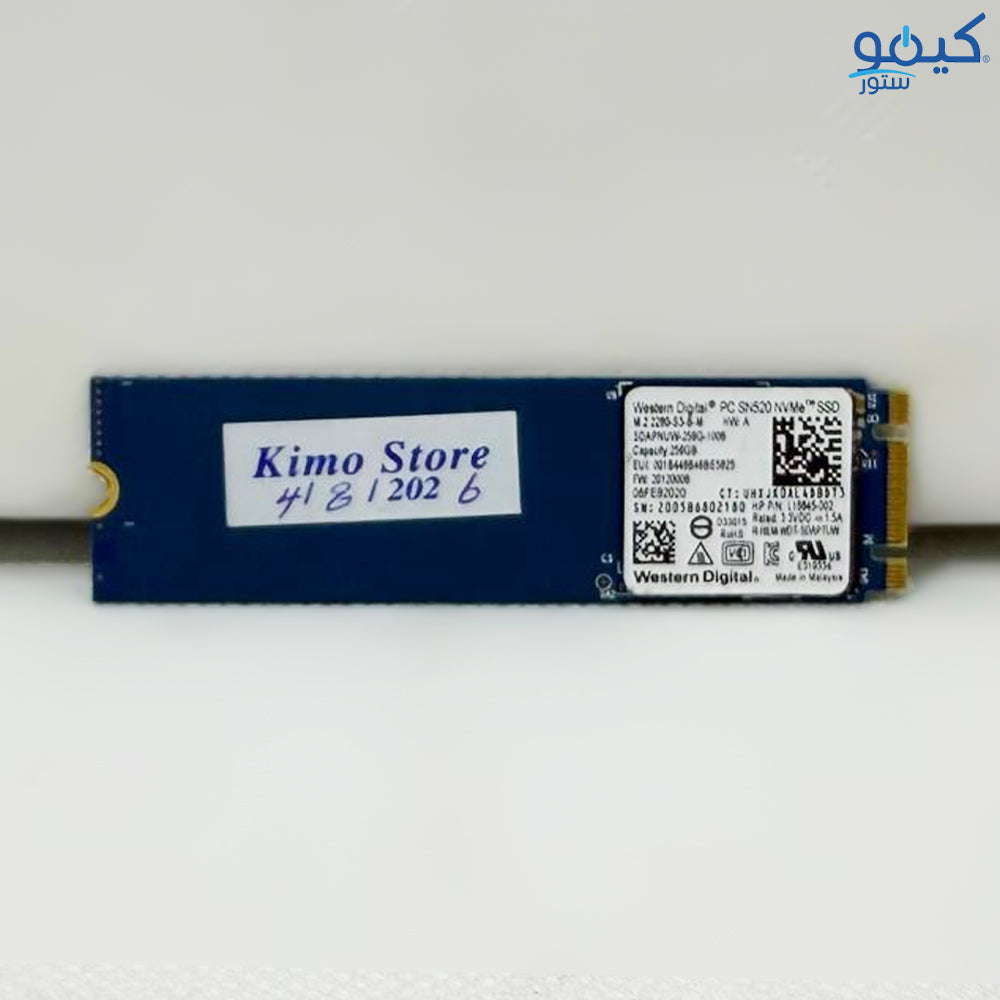 Western Digital SN520 / SN530 256GB NVMe PCIe M.2 2230 SSD (Original Used)