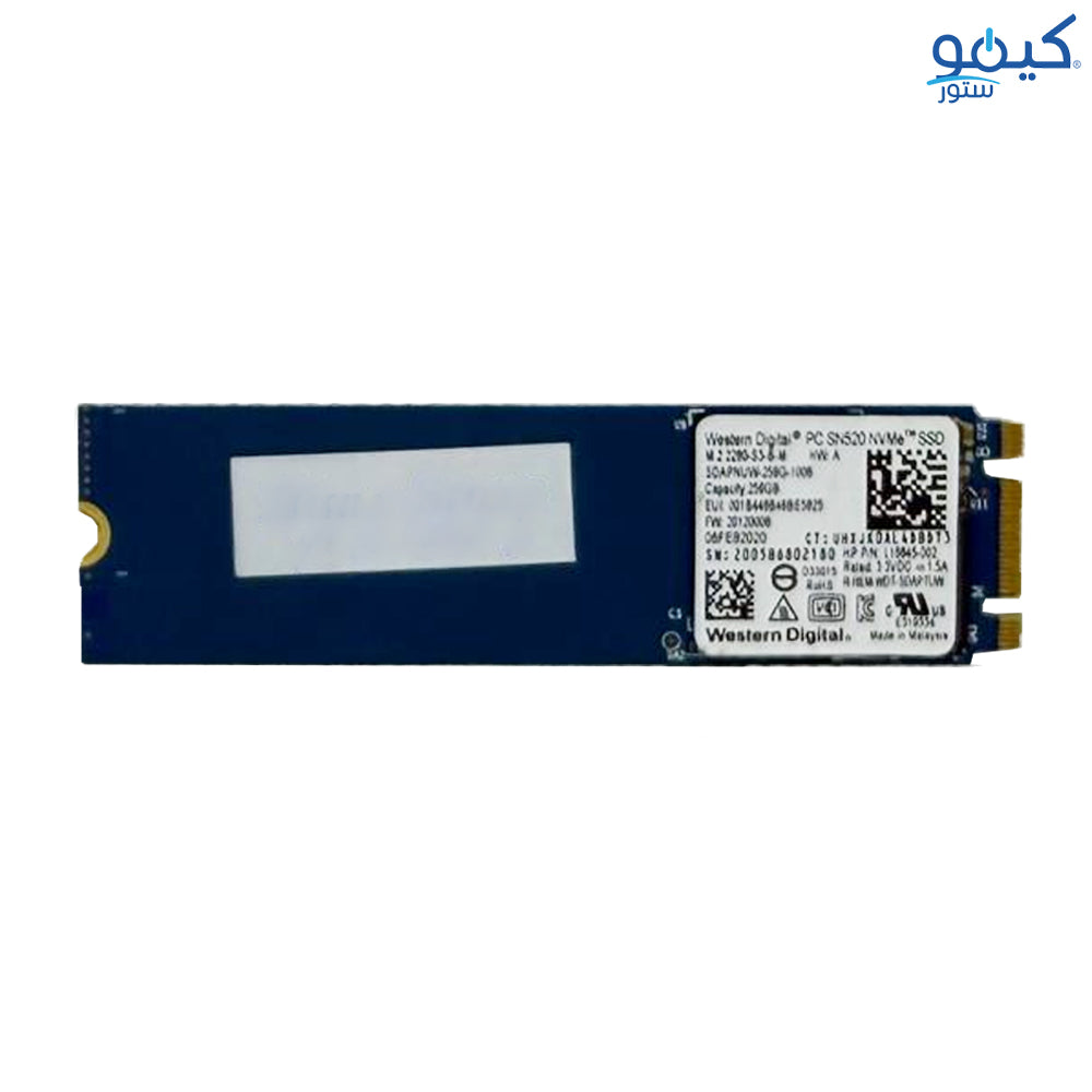 Western Digital SN520 / SN530 256GB NVMe PCIe M.2 2230 SSD (Original Used)