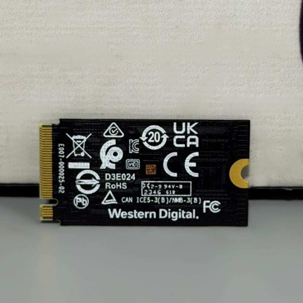 هارد درايف ويسترن ديجيتال 512 جيجابايت SN740 SDDQMQD NVMe PCIe M.2 2242 SSD (استعمال خارج)