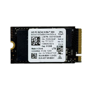 هارد درايف ويسترن ديجيتال 512 جيجابايت SN740 SDDQMQD NVMe PCIe M.2 2242 SSD (استعمال خارج)