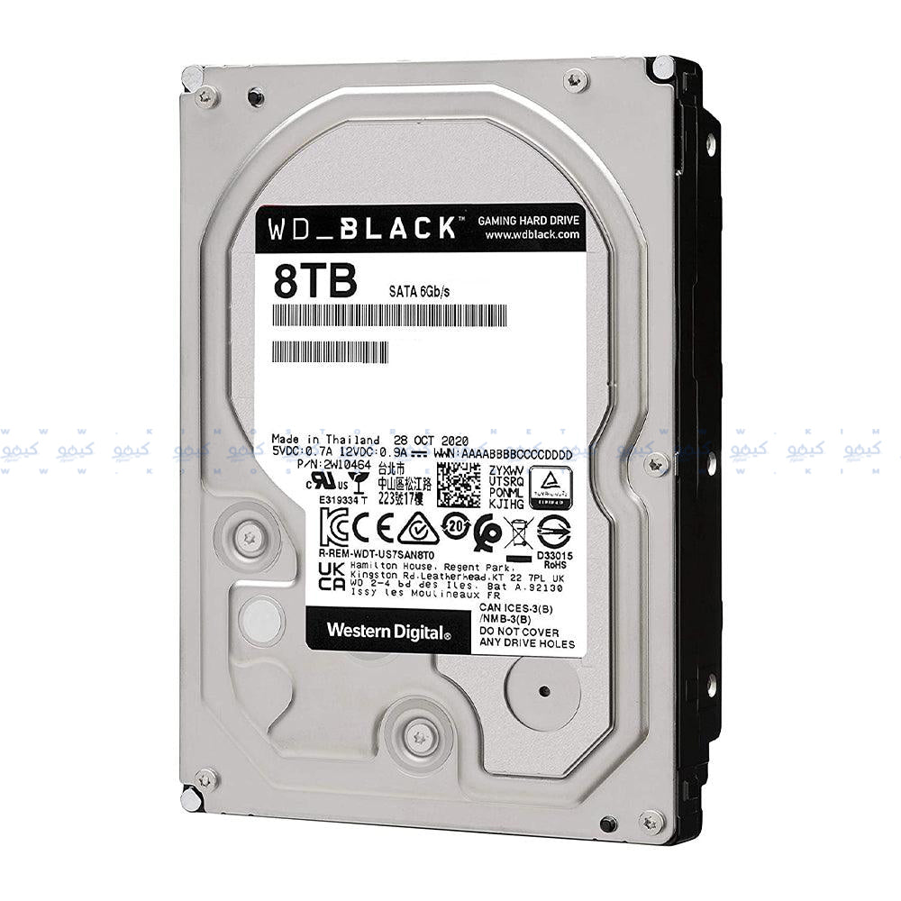 Western Digital Black 8TB 3.5 inch Gaming Internal Hard Drive