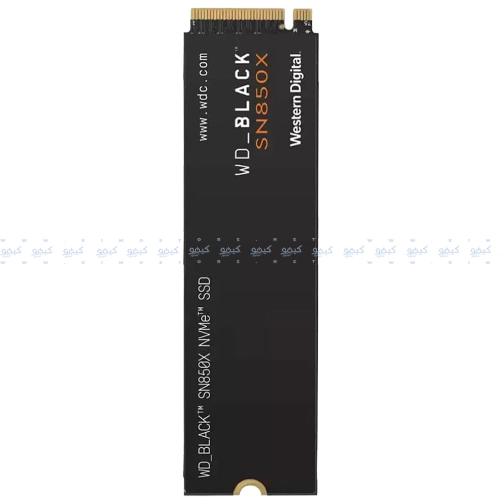 هارد درايف M.2 SSD ويسترن ديجيتال 1 تيرابايت Black SN850X Gaming NVMe PCIe M.2 SSD