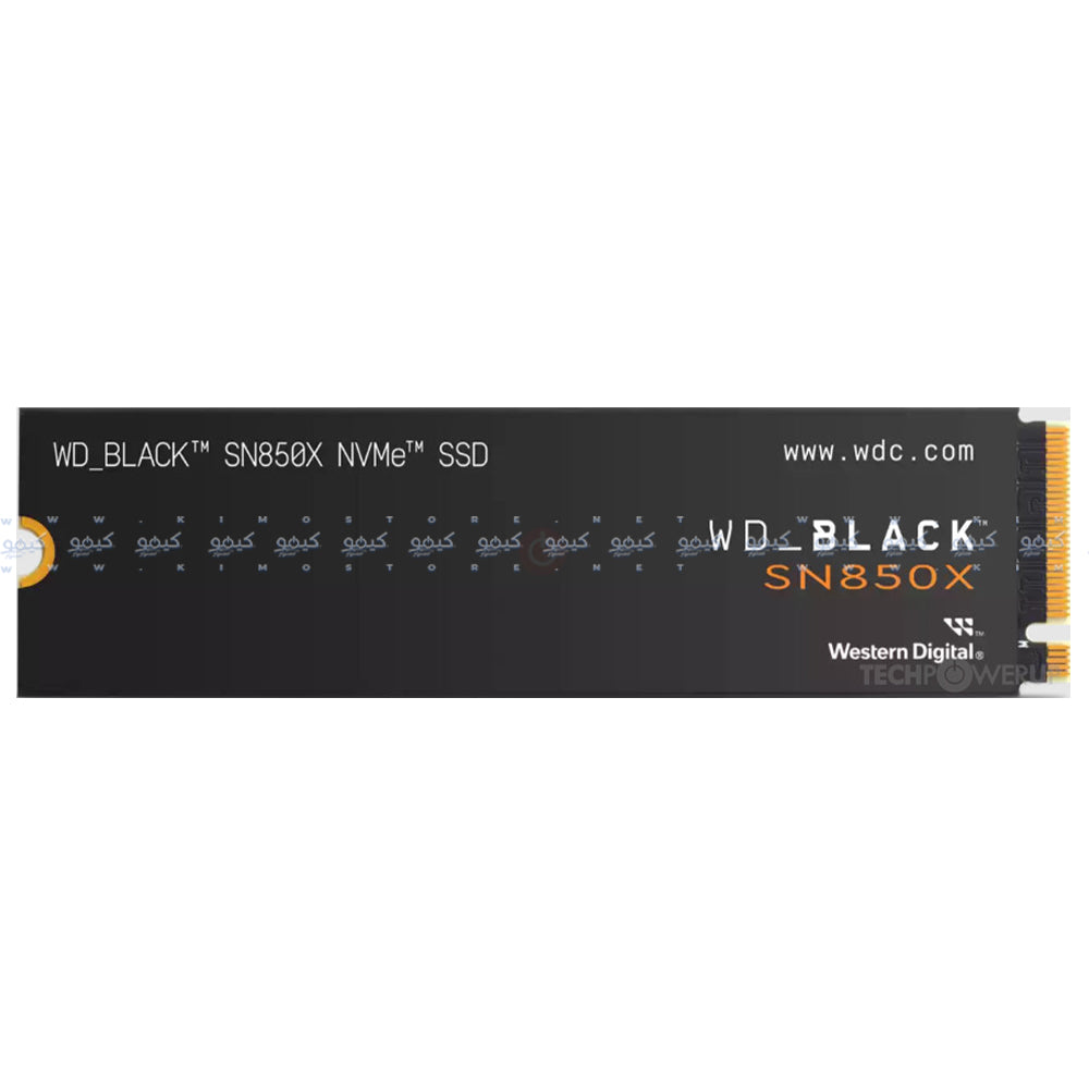 هارد درايف M.2 SSD ويسترن ديجيتال 1 تيرابايت Black SN850X Gaming NVMe PCIe M.2 SSD