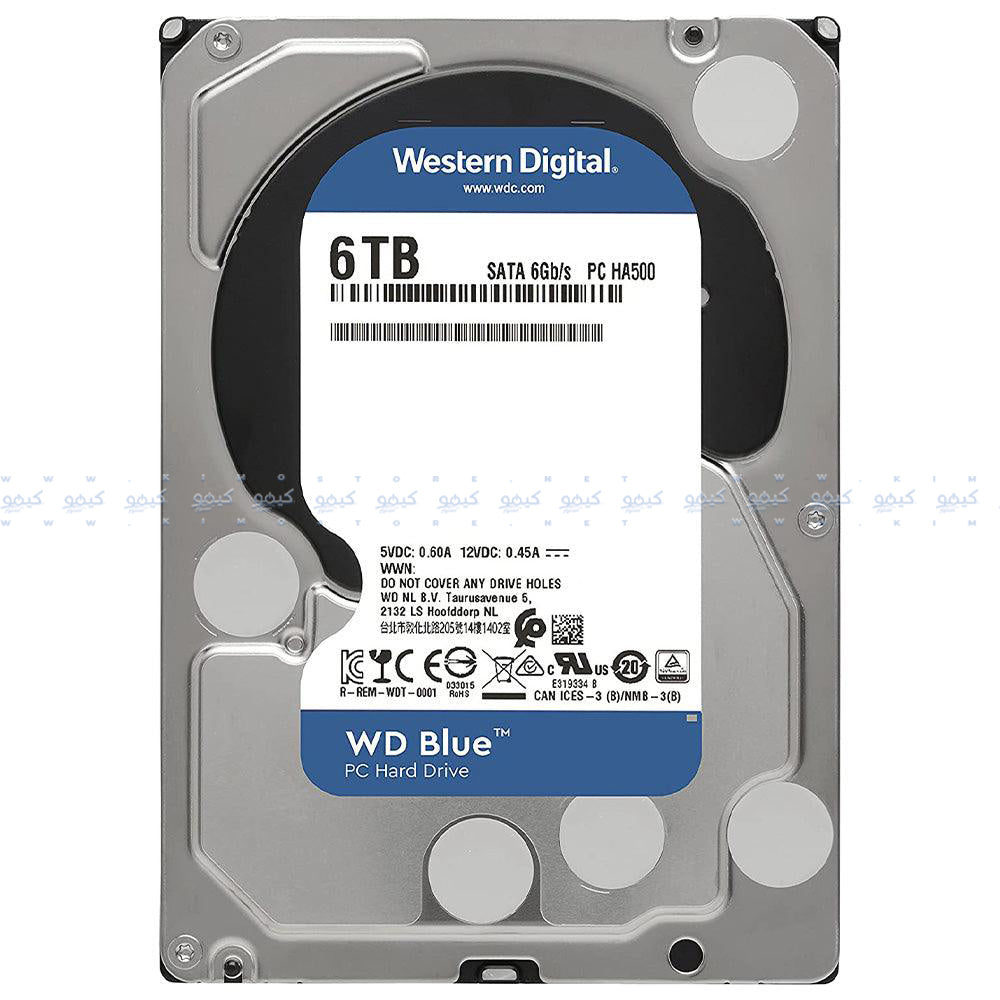 Western Digital Blue 6TB 3.5 Inch 