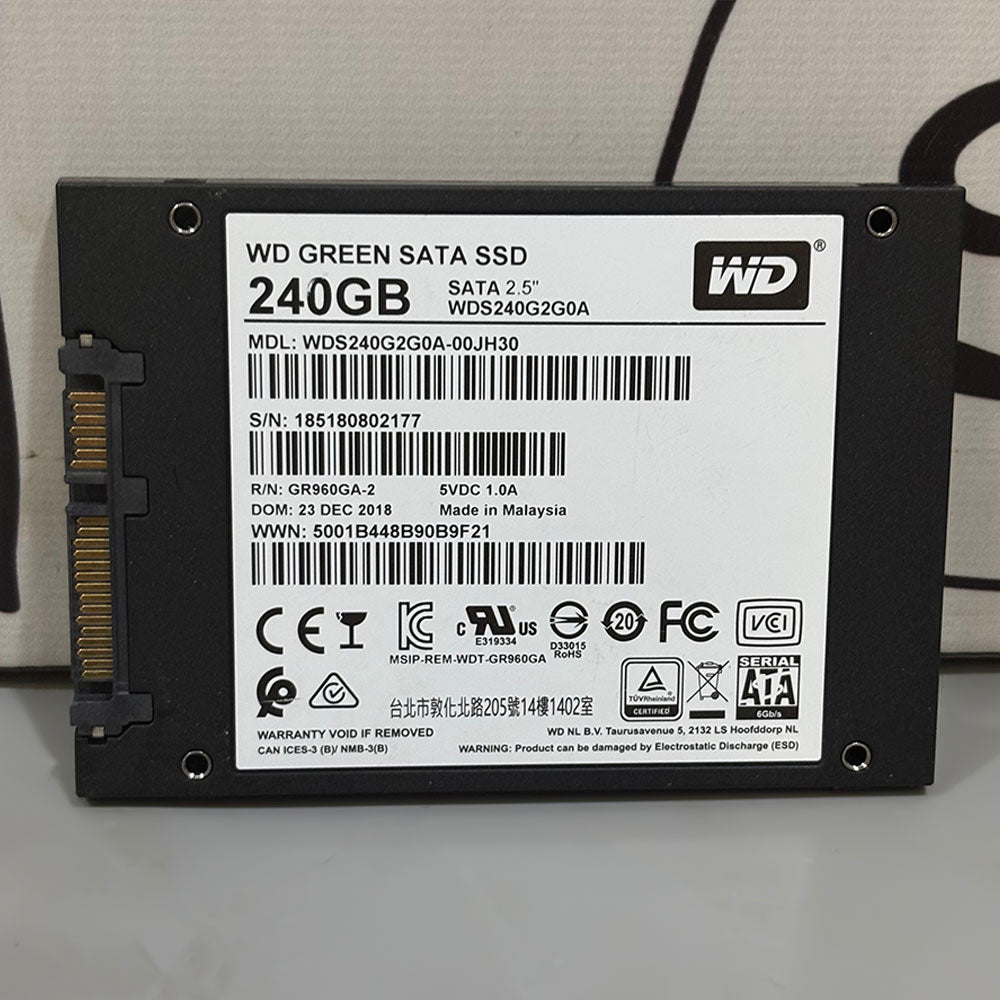 Western Digital 240GB SATA 2.5 Inch Internal SSD (Original Used)
