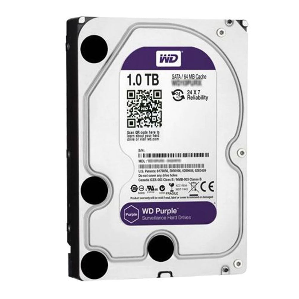 Western Digital Purple 1TB 3.5 inch Surveillance Internal Hard Drive