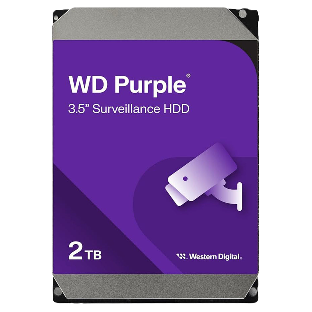 Western Digital Purple 2TB 3.5 inch Surveillance Internal Hard Drive (5 Months Warranty)