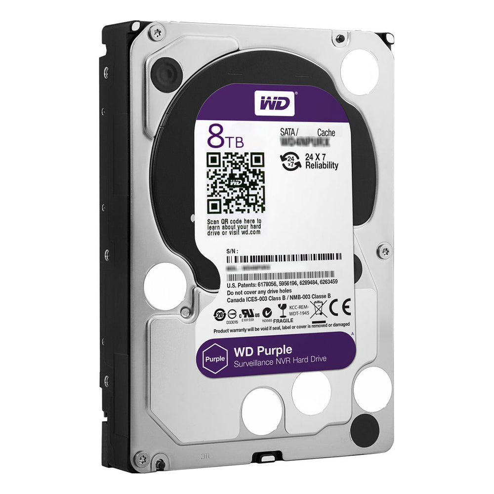 Western Digital Purple 8TB 3.5 Inch Surveillance Internal Hard Drive
