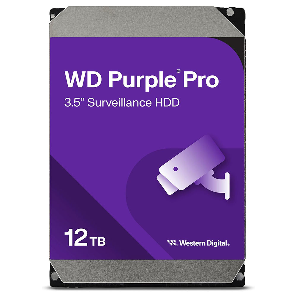 Western Digital Purple PRO 12TB 3.5 Inch Surveillance Internal Hard Drive