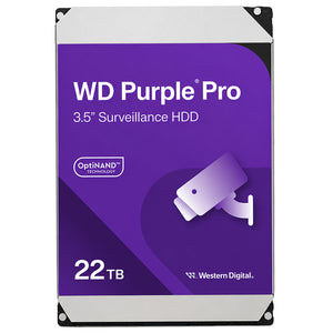 Western Digital Purple PRO 22TB 3.5 Inch Surveillance Internal Hard Drive