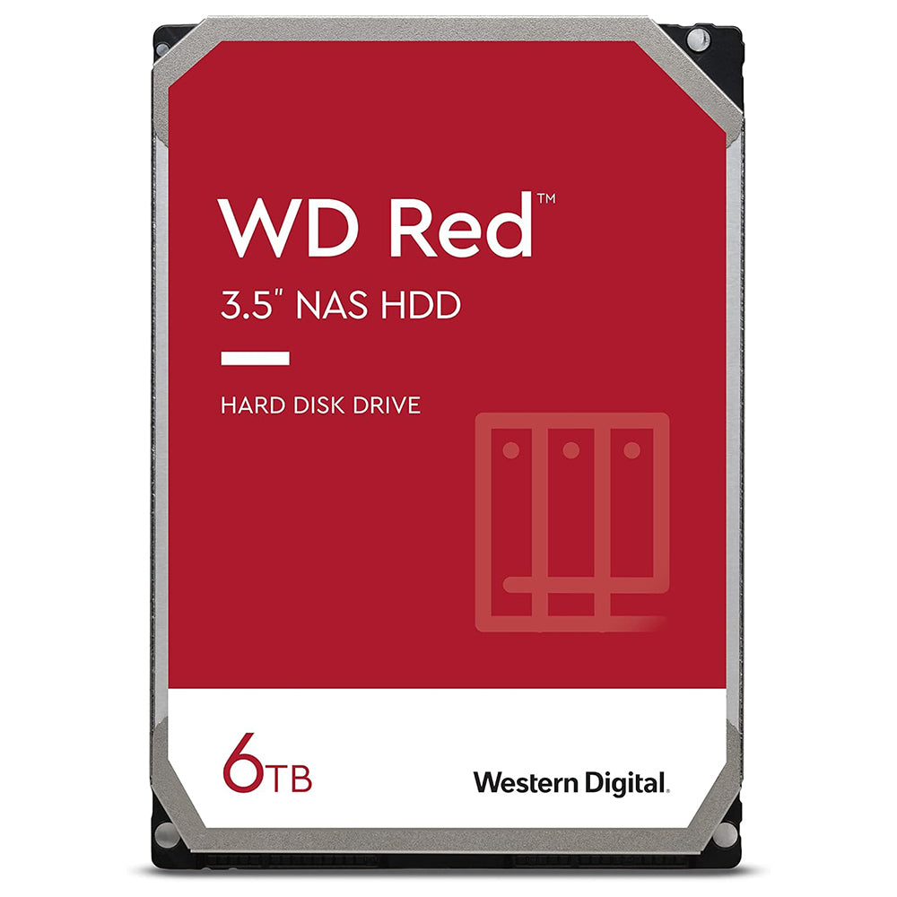 Western Digital Red NAS 6TB 3.5 Inch Server Internal Hard Drive
