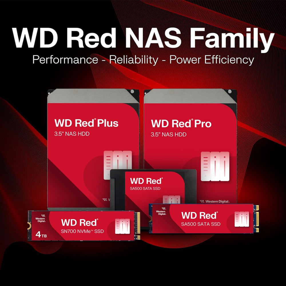 Western Digital Red Plus NAS 3TB 3.5 Inch Server Internal Hard Drive