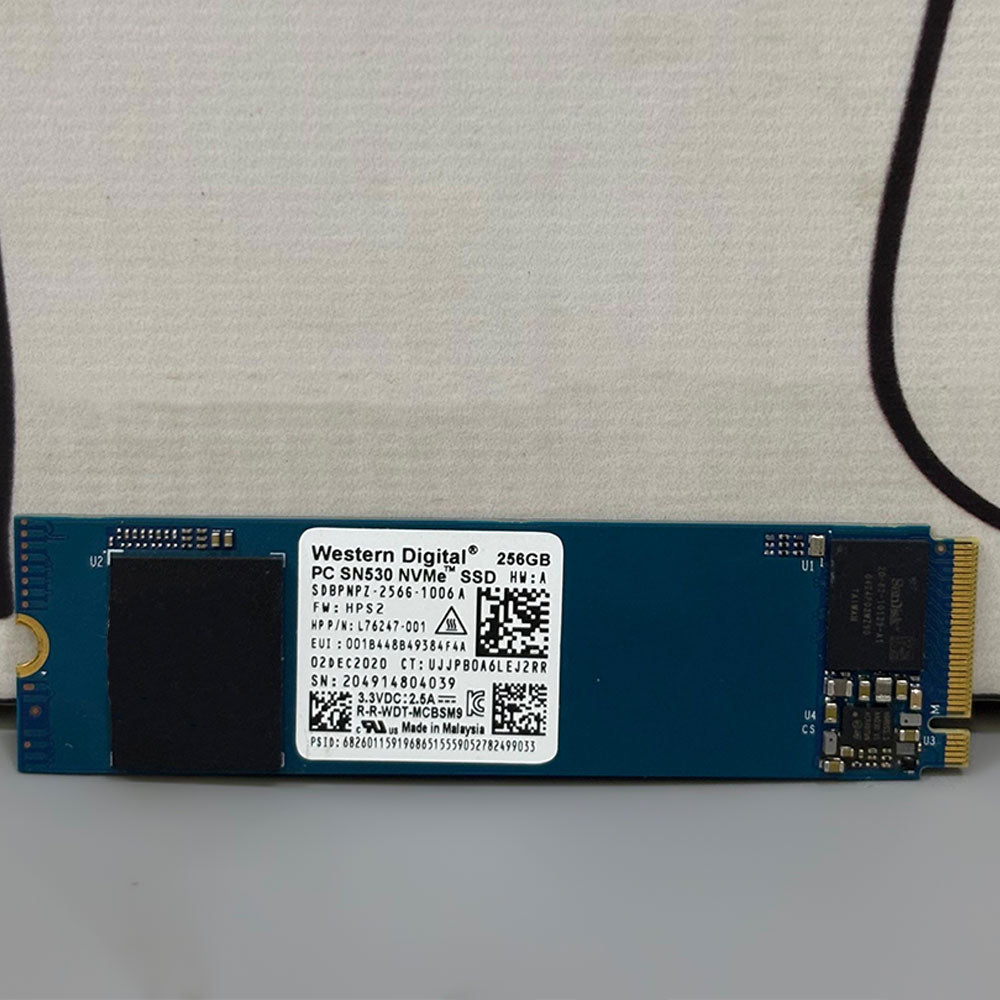 Western Digital SN530SN730 256GB NVMe PCIe M.2 2280 SSD
