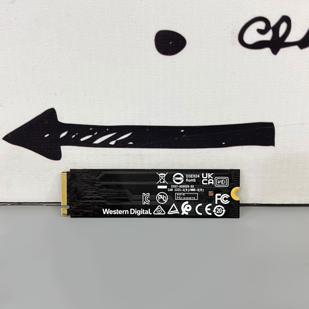 هارد درايف ويسترن ديجيتال 512 جيجابايت SN740 SDDPNQD NVMe PCIe M.2 2280 SSD (استعمال خارج)