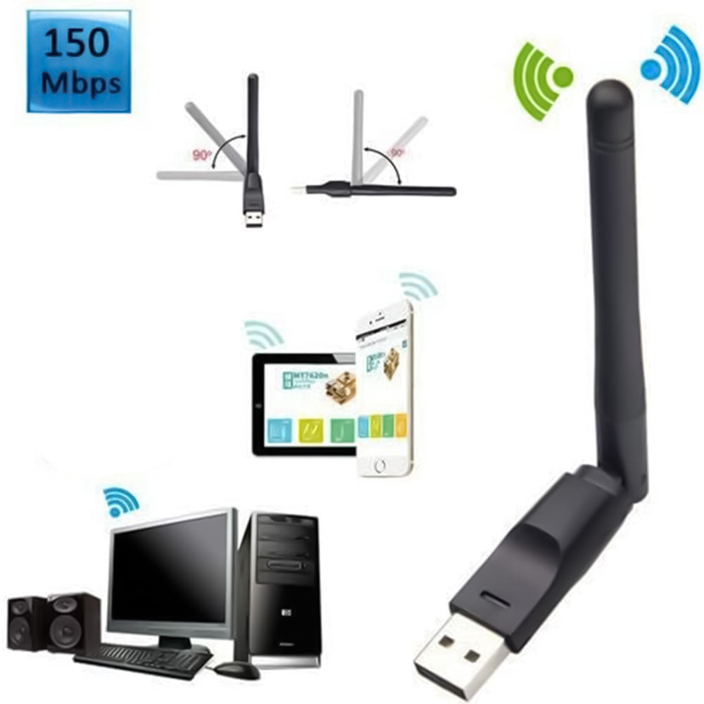 Wireless USB Adapter with Antenna