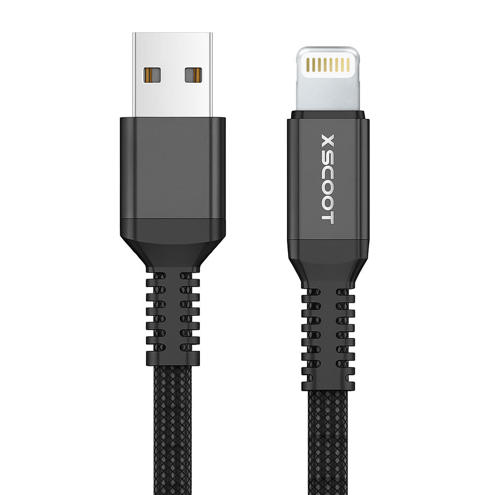 X-Scoot CL-144 USB To Lightning Cable 60W Fast Charging 1m - Gray