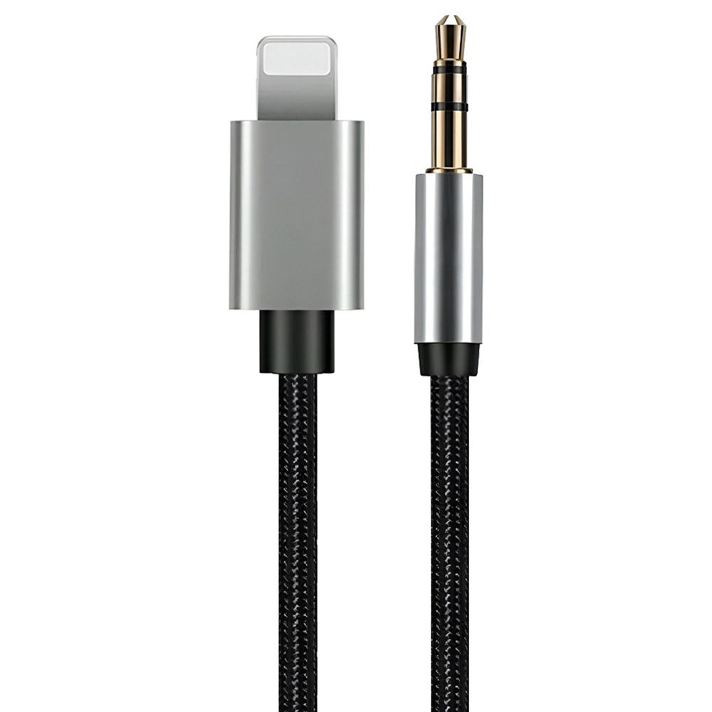 X-Scoot XS-515 Lightning To 3.5mm AUX Audio Cable 1m - Black