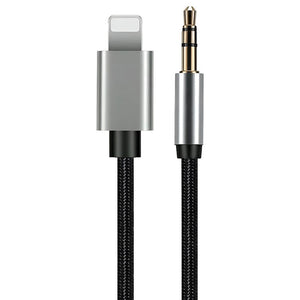 X-Scoot XS-515 Lightning To 3.5mm AUX Audio Cable 1m - Black