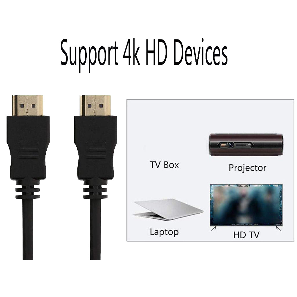 كابل شاشة 1.5 متر HDTV 4K HDMI