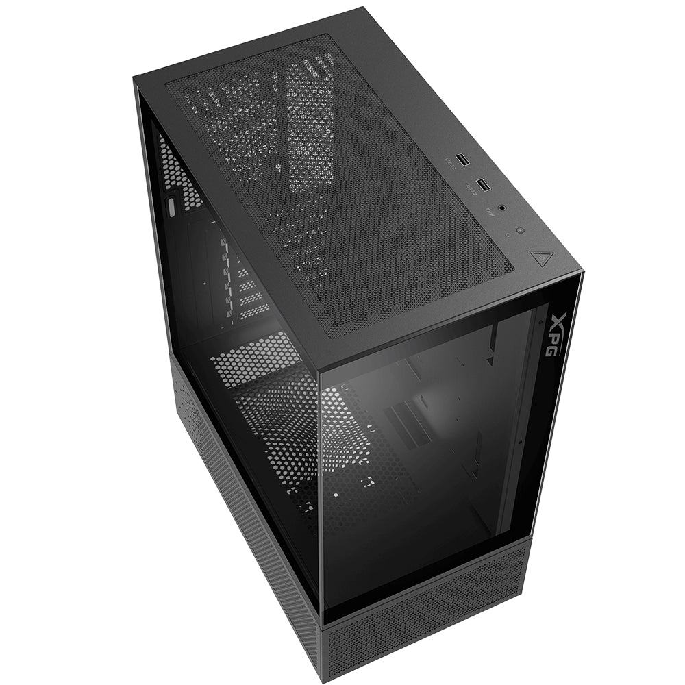 كيس ميد تاور إكس بي جي ARGB جيمنج  INVADER X MINI + باور سبلاي 80 بلس ذهبي 750 وات Kyber