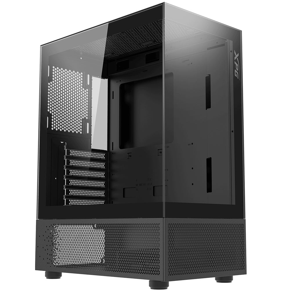 كيس ميد تاور إكس بي جي ARGB جيمنج  INVADER X MINI + باور سبلاي 80 بلس ذهبي 750 وات Kyber