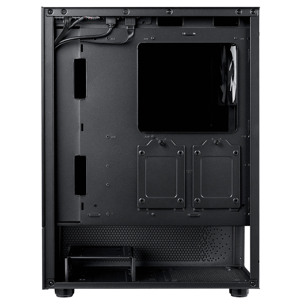 كيس ميد تاور إكس بي جي ARGB جيمنج  INVADER X MINI + باور سبلاي 80 بلس ذهبي 750 وات Kyber