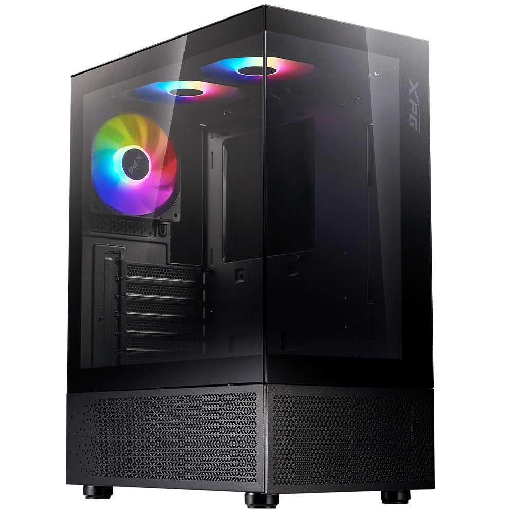 كيس ميد تاور إكس بي جي ARGB جيمنج  INVADER X MINI + باور سبلاي 80 بلس ذهبي 750 وات Kyber