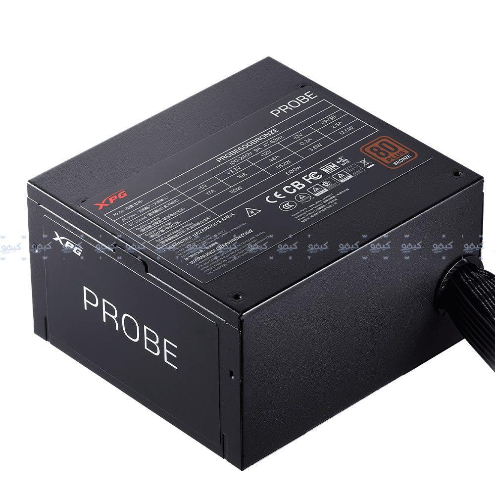 XPG PROBE 600W 80 PLUS Bronze Certified Power Supply