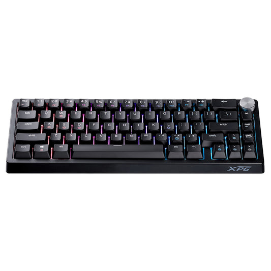 كيبورد إكس بي جي سلكي سويتش أحمر RGB جيمنج إنجليزي SORCERER Mini