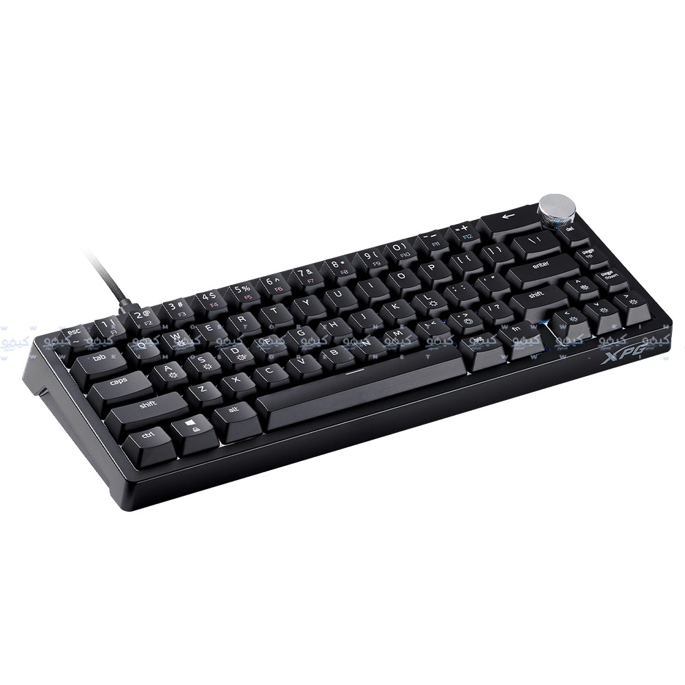 XPG SORCERER Mini Red Switch Wired RGB Gaming Keyboard English - Black