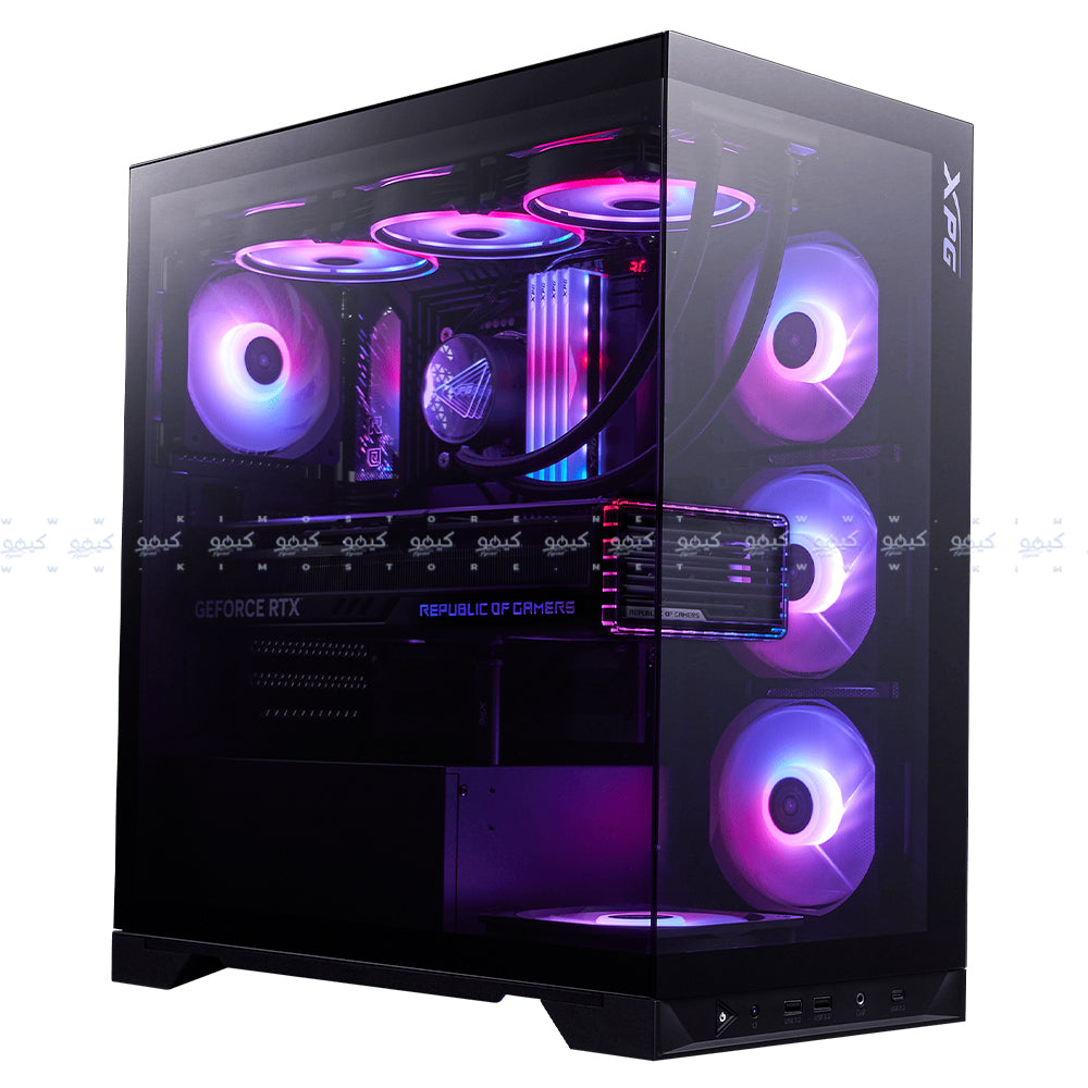 XPG INVADER X BTF Gaming Mid Tower Case - Black