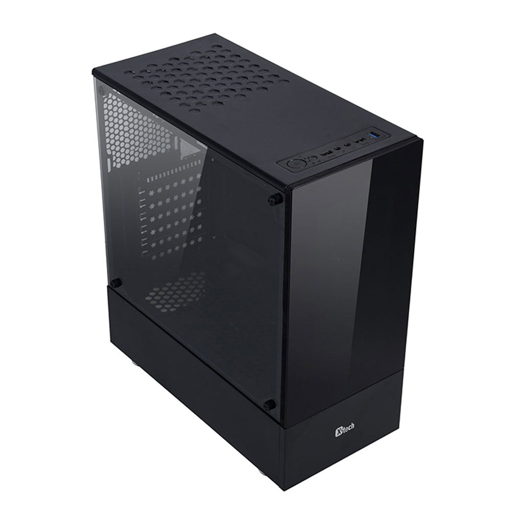 XTech F1 RGB Tempered Glass Mid-Tower ATX Gaming Case