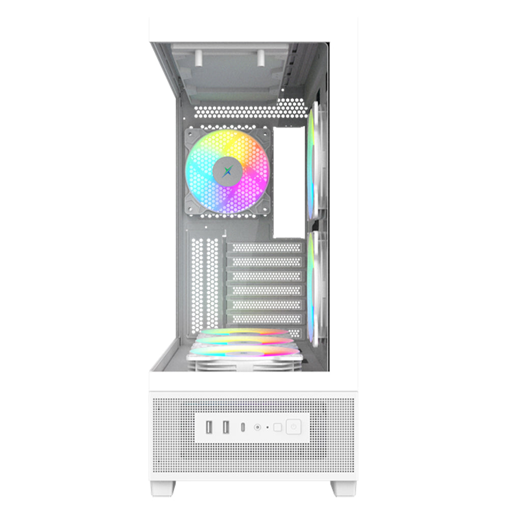 كيس ميد تاور زاندر ARGB جيمنج Jupiter II + باور سبلاي 80 بلس برونزي 750 وات THEA