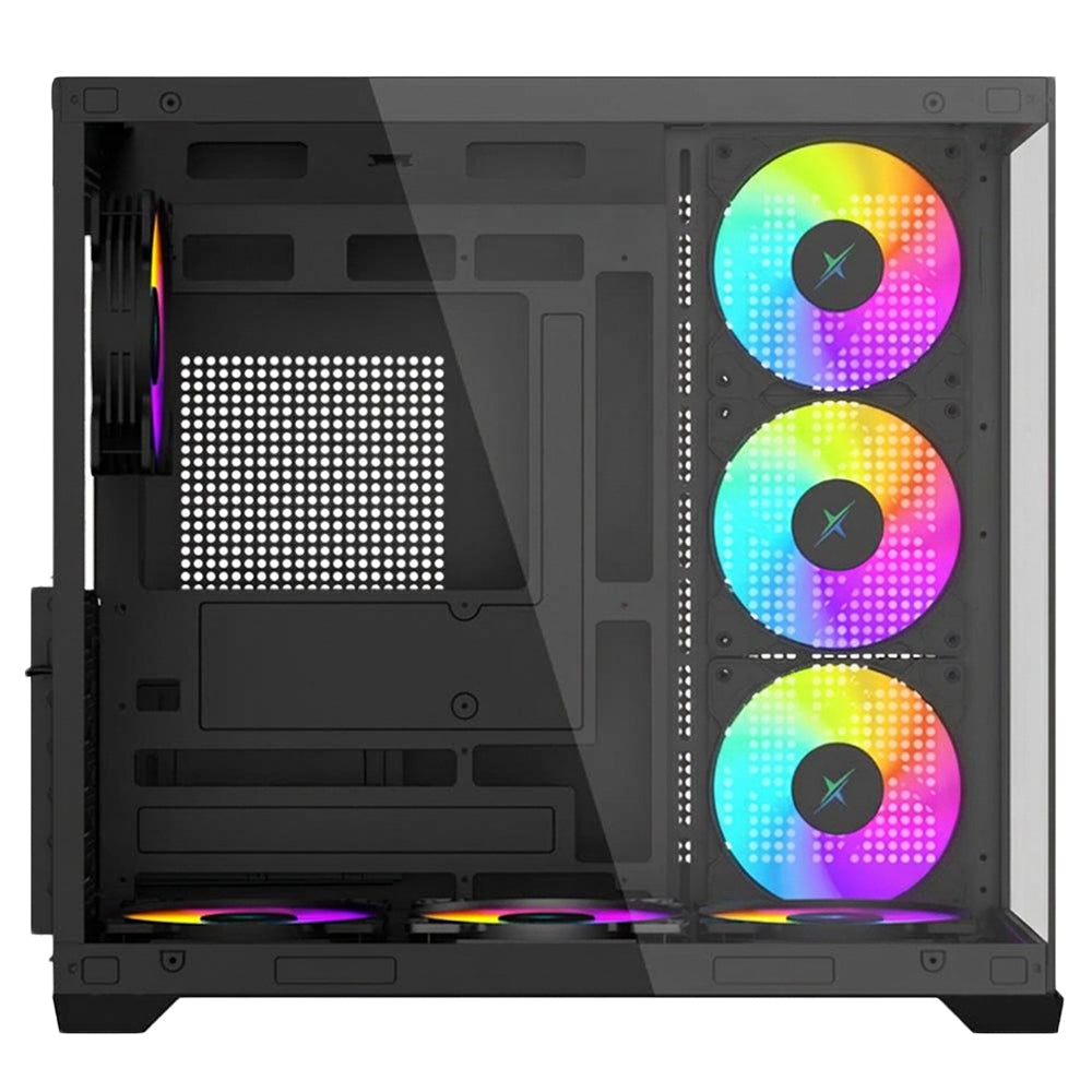 كيس ميد تاور زاندر ARGB جيمنج Neptune II + باور سبلاي 80 بلس برونزي 850 وات