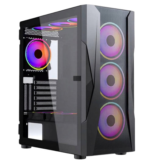 Xander Velox ARGB Gaming Mid Tower Case + 80 Plus White Power Supply 600W