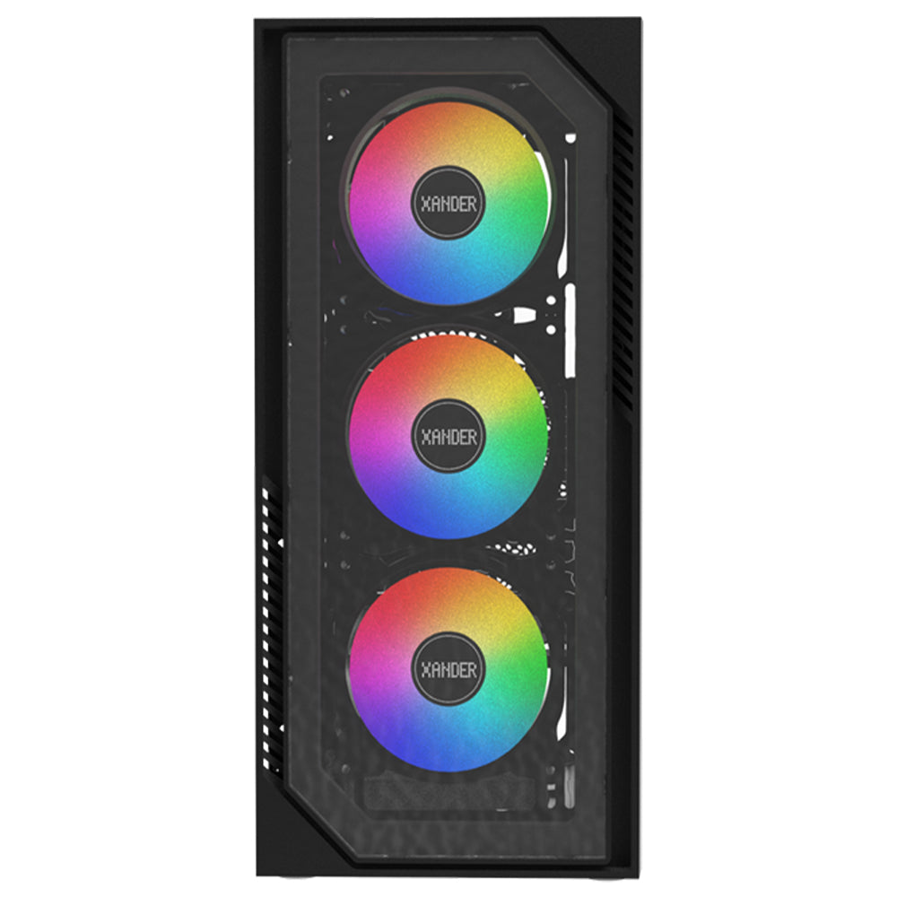 كيس ميد تاور زاندر ARGB جيمنج Velox II + باور سبلاي 80 بلس أبيض 700 وات 