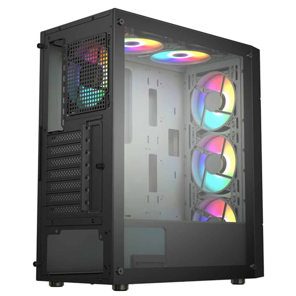 كيس ميد تاور زاندر ARGB جيمنج Velox II + باور سبلاي 80 بلس أبيض 700 وات 