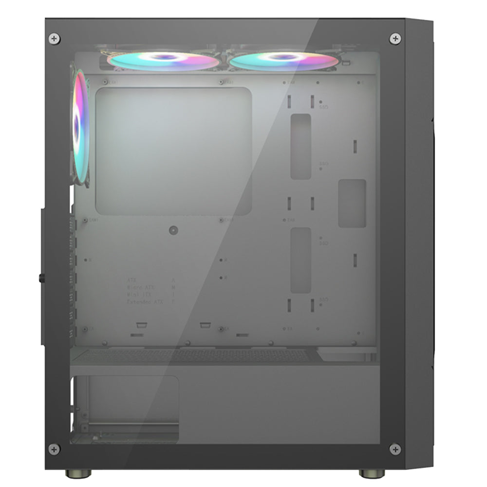 كيس ميد تاور زاندر ARGB جيمنج Velox II + باور سبلاي 80 بلس أبيض 700 وات 