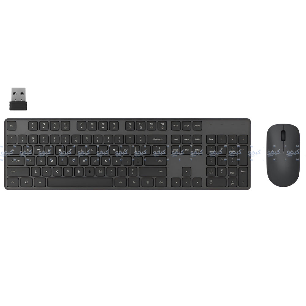 Xiaomi BHR6100GL Wireless Keyboard + Mouse Combo English - Black