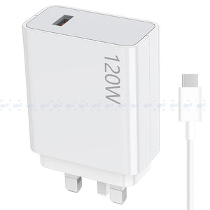 Xiaomi MDY-13-EF Wall Charger Type-C Cable 120W Fast Charging