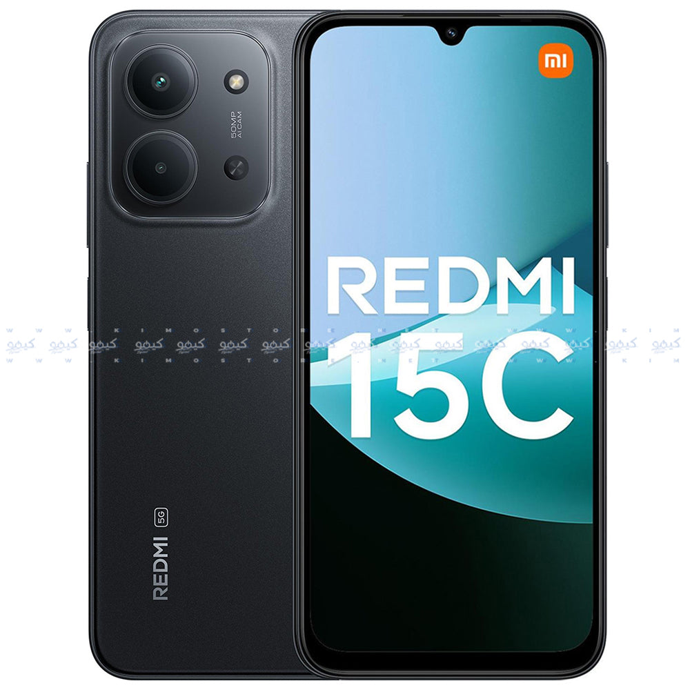 Xiaomi Redmi 15C Dual SIM (128GB / 6GB Ram / 6.9 Inch / 4G LTE) - Midnight Black