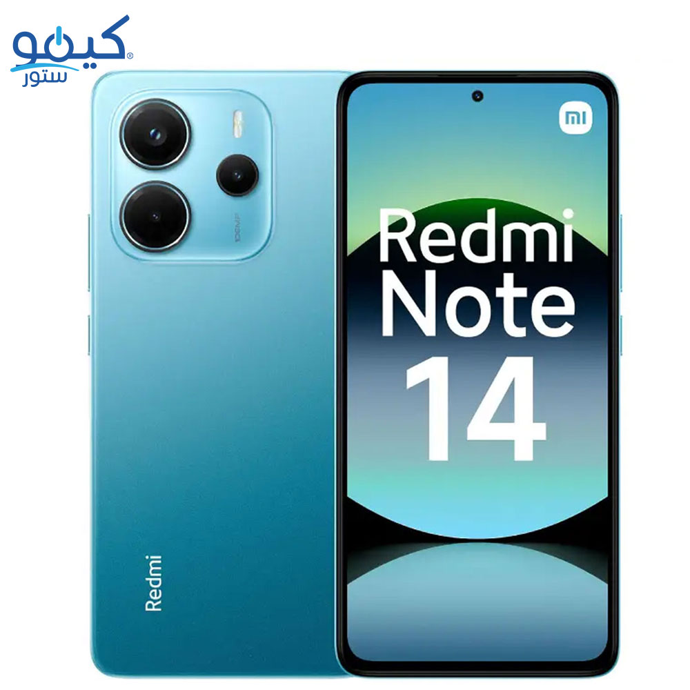 موبايل شاومي ريدمي Note 14 ثنائي الشريحة (256 جيجابايت / 8 جيجابايت رام / شاشة 6.67 بوصة / تقنية 4G LTE)