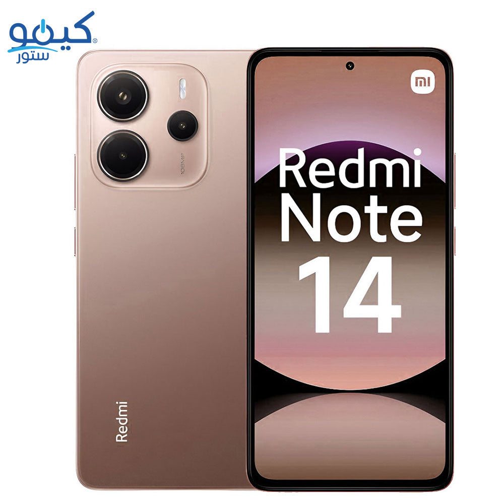 موبايل شاومي ريدمي Note 14 ثنائي الشريحة (256 جيجابايت / 8 جيجابايت رام / شاشة 6.67 بوصة / تقنية 4G LTE)