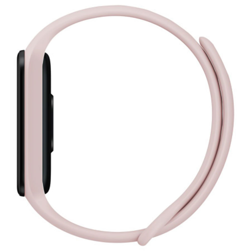 Xiaomi Smart Band 8 Active M1201B1 Black Case With Pink Silicone Strap