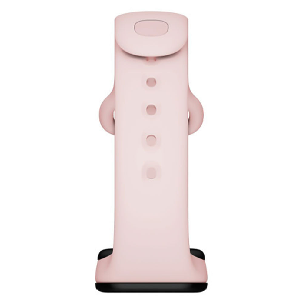 Xiaomi Smart Band Black Case With Pink Silicone Strap